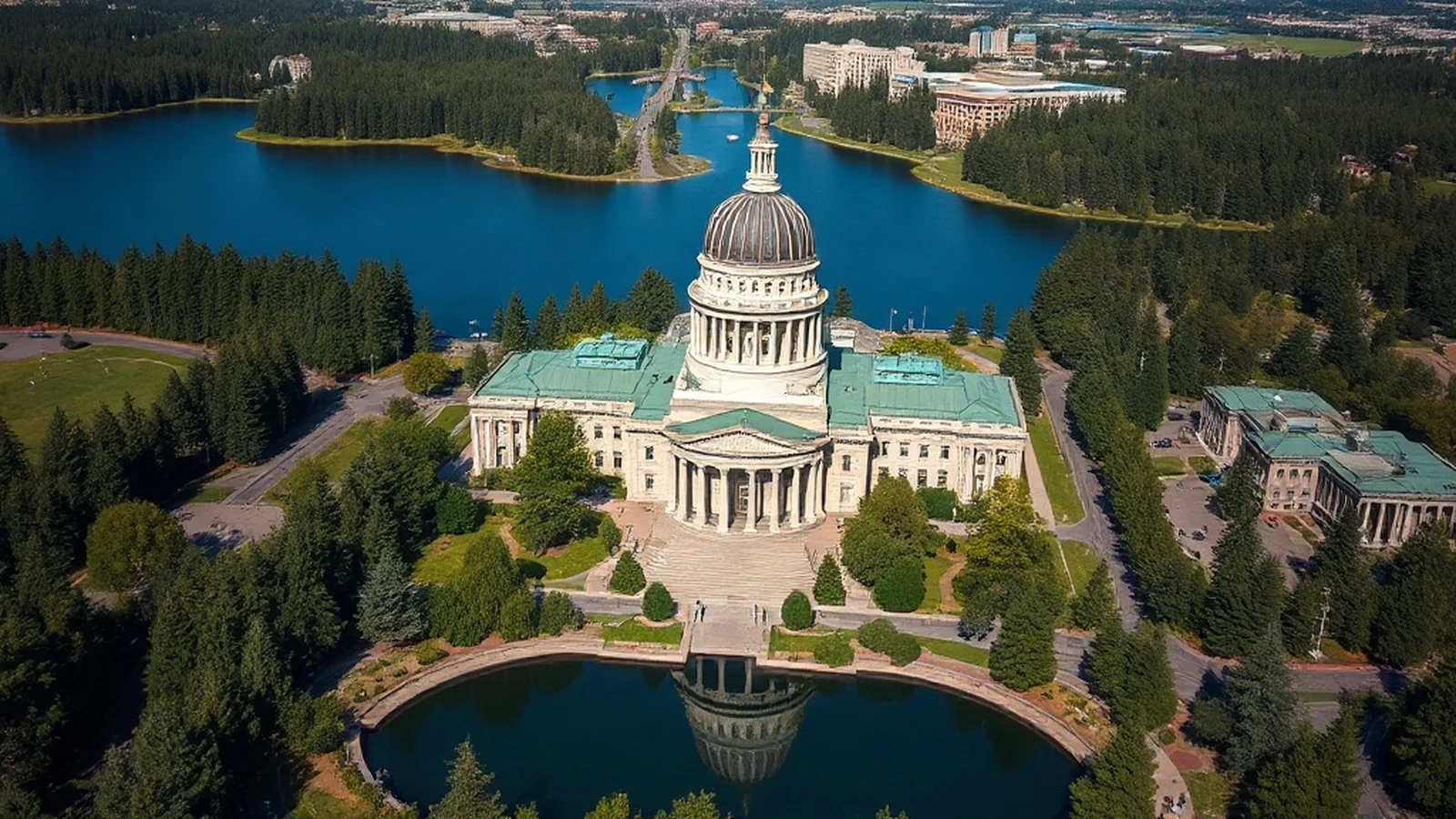 Washington State Capitol building in Olympia