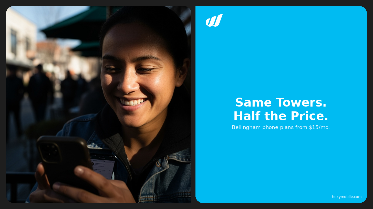 Bellingham Phone Plans From $15/mo